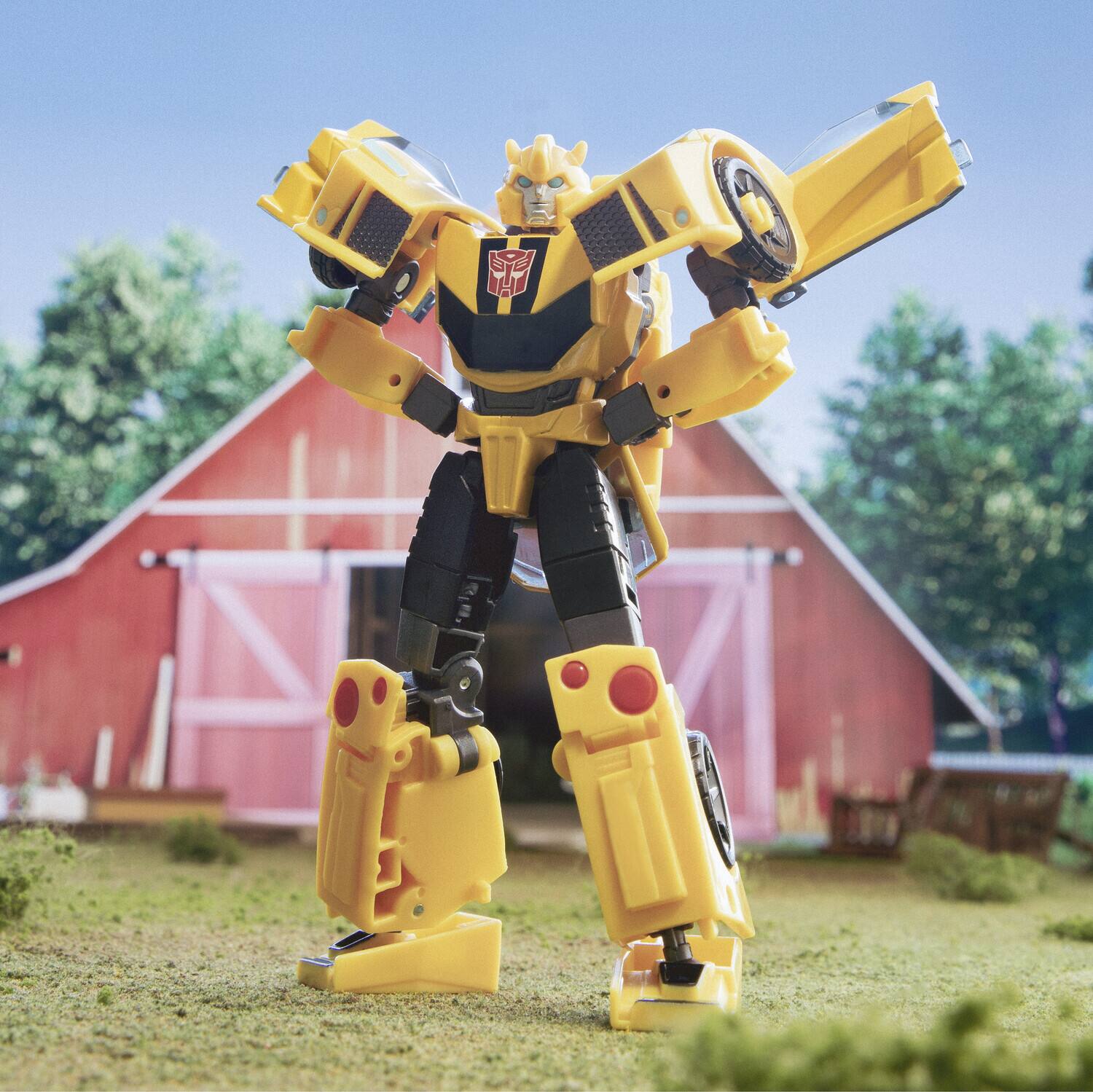 Alt View 3. Hasbro - Hasbro Collectibles - Transformers EarthSpark Deluxe Bumblebee   - Collectibles - Multicolor.