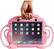 Alt View 14. SaharaCase - Monkey KidProof Case for Apple® iPad® 10.2" (8th Generation 2020) and (9th Generation 2021) - Pink.