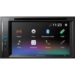 Pioneer - AVH-241EX 6.2" DVD Receiver with Built in Bluetooth - Black