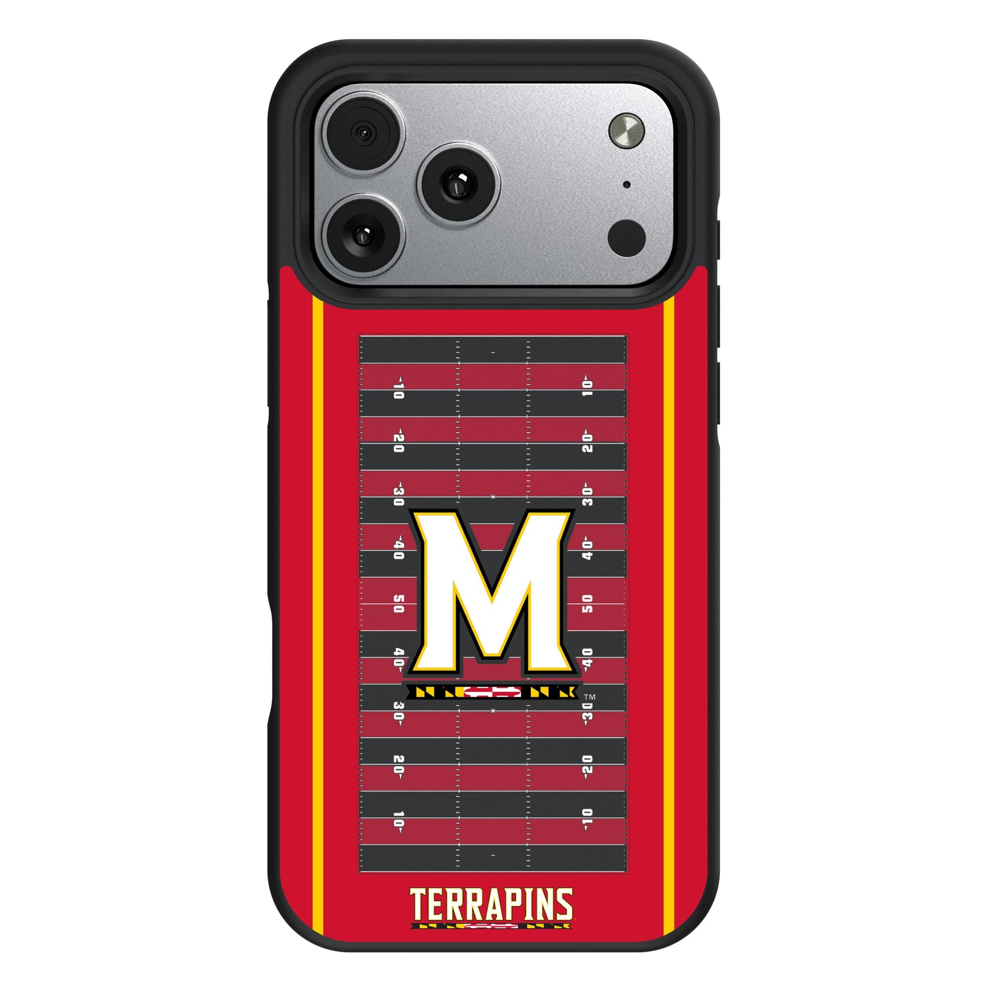 Keyscaper - NCAA - Maryland Terrapins Personalized Bump Case with 8.2ft Drop Protection - 17 Pro Max - Black price history on PriceWatchPro