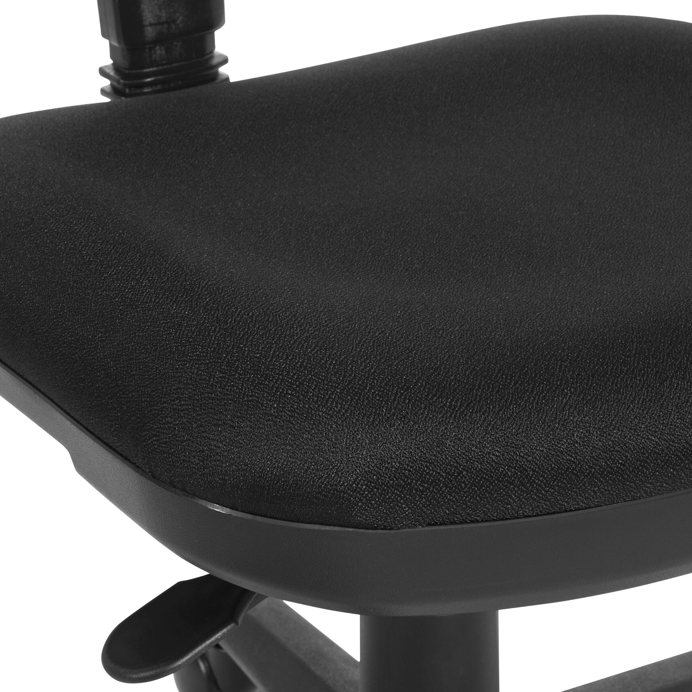 Alt View 2. Office Star Products - Sculptured Task Chair - Black.
