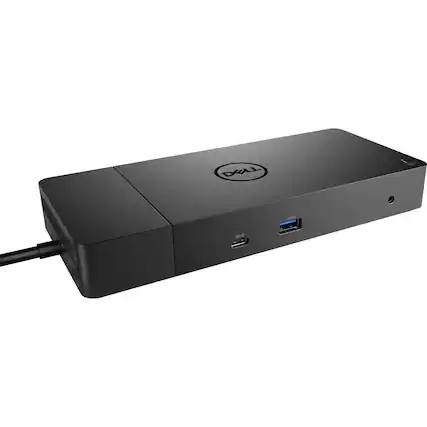 Front. Dell - WD19 USB Type-C Docking Station with 180W AC Adapter.