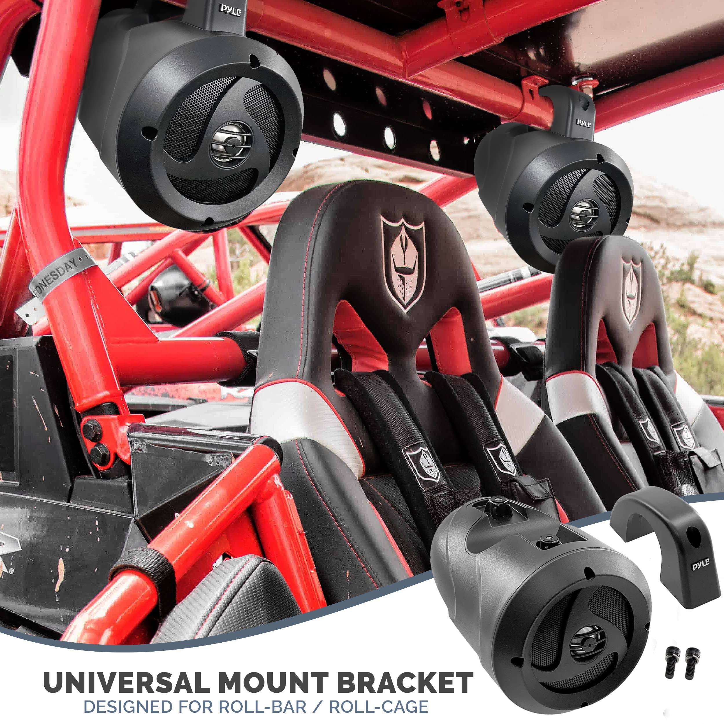 PYLE PAE b DNESDAY PYLE UNIVERSAL MOUNT BRACKET DESIGNED FOR ROLL-BAR / ROLL-CAGE