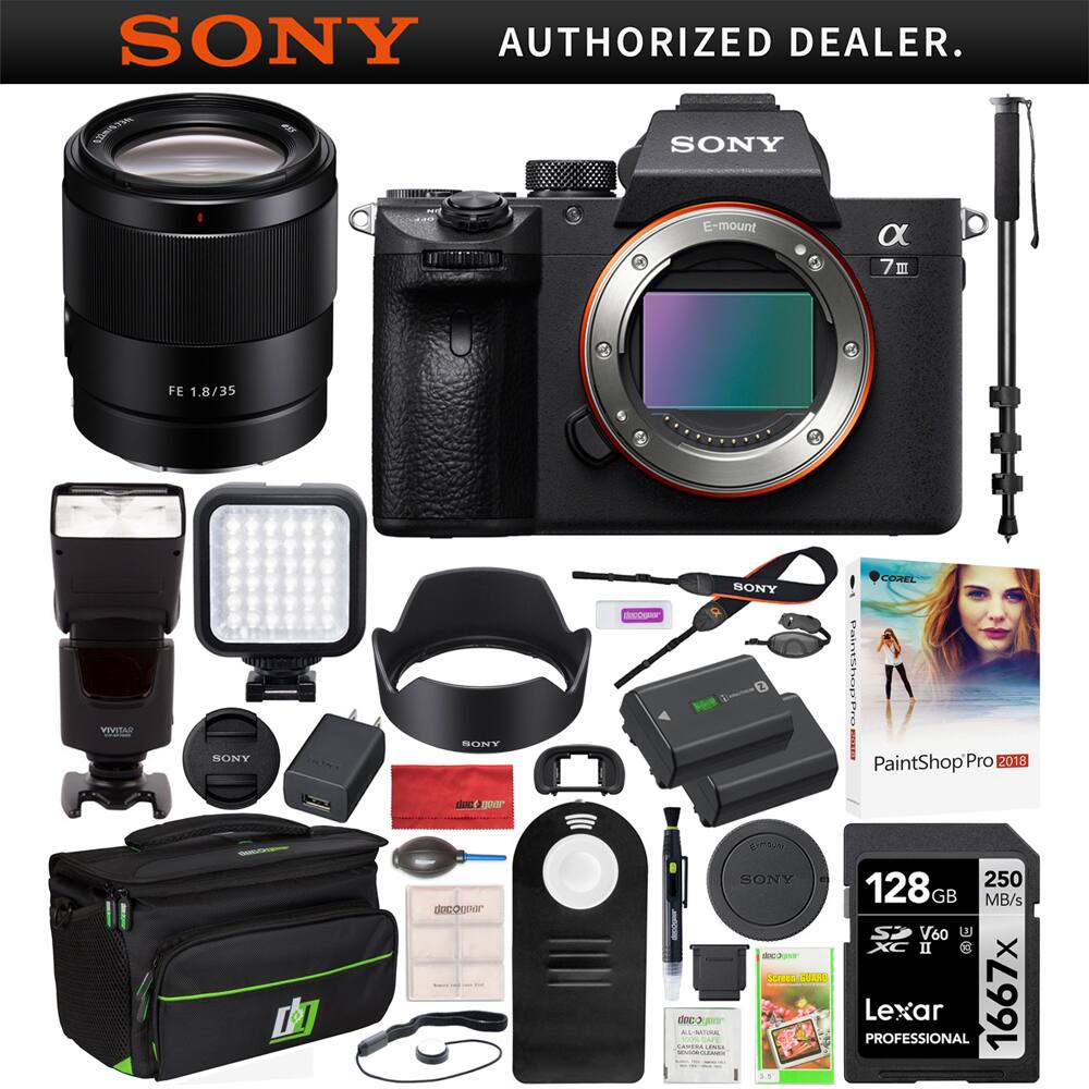 SONY AUTHORIZED DEALER.

SONY E-mount  
FE 1.8/35  
SONY  
PaintShopPro 2018  
SONY  
128GB  
250 MB/s  
XC II  
V60  
Lexar PROFESSIONAL  
1667x