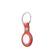 Angle. Apple - AirTag FineWoven Key Ring - Coral.