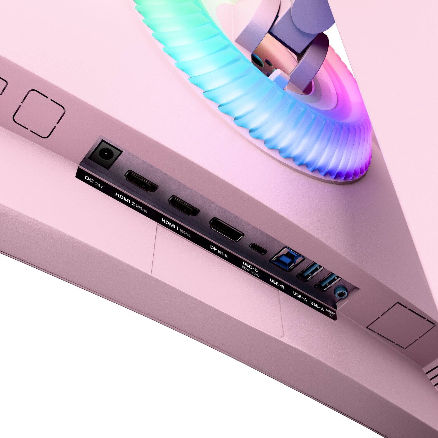 DC 24V HDMI 2 1080Hz HDMI 1 1080Hz DP USB-C USB-B USB-A