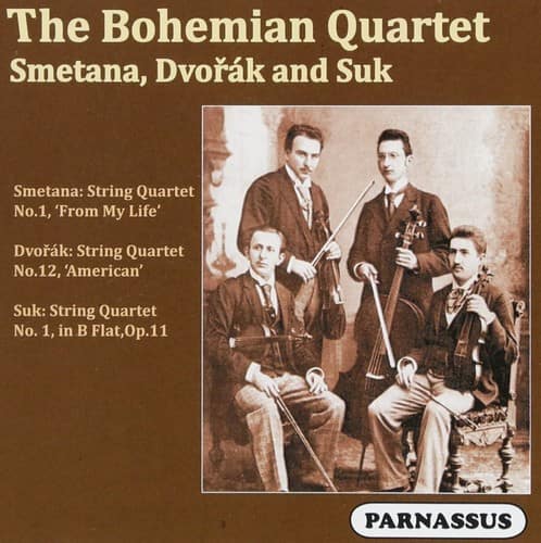 Bohemian String Quartet - The Bohemian String Quartet Plays Smetana Dvorak and Suk  - COMPACT DISCS