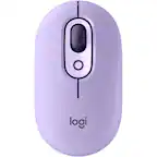Front. Logitech - Logitech POP Mouse, Wireless Mouse with Customizable Emojis, SilentTouch Technology, Precision/Speed Scroll, Cosmos - Cosmos.