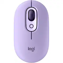 Logitech - POP Mouse, Wireless Mouse with Customizable Emojis, SilentTouch Technology, Precision/Speed Scroll - Wireless - Cosmos