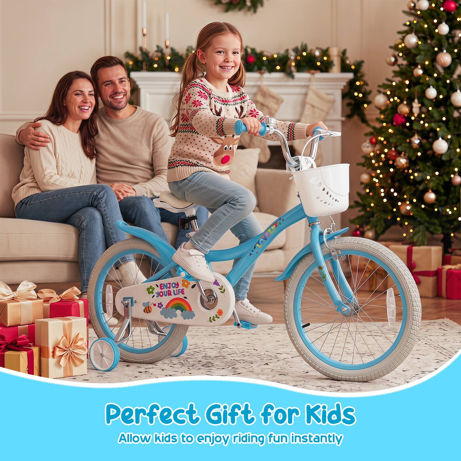 ENJOY YOUR LIFE

Perfect Gift for Kids
Allow kids to enjoy riding fun instantly