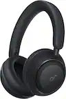 Front. Anker - Anker - Soundcore Space 2 Wireless Bluetooth Noise Cancelling Over-the-Ear Headphones with 50H ANC Playtime and Comfort - Black.