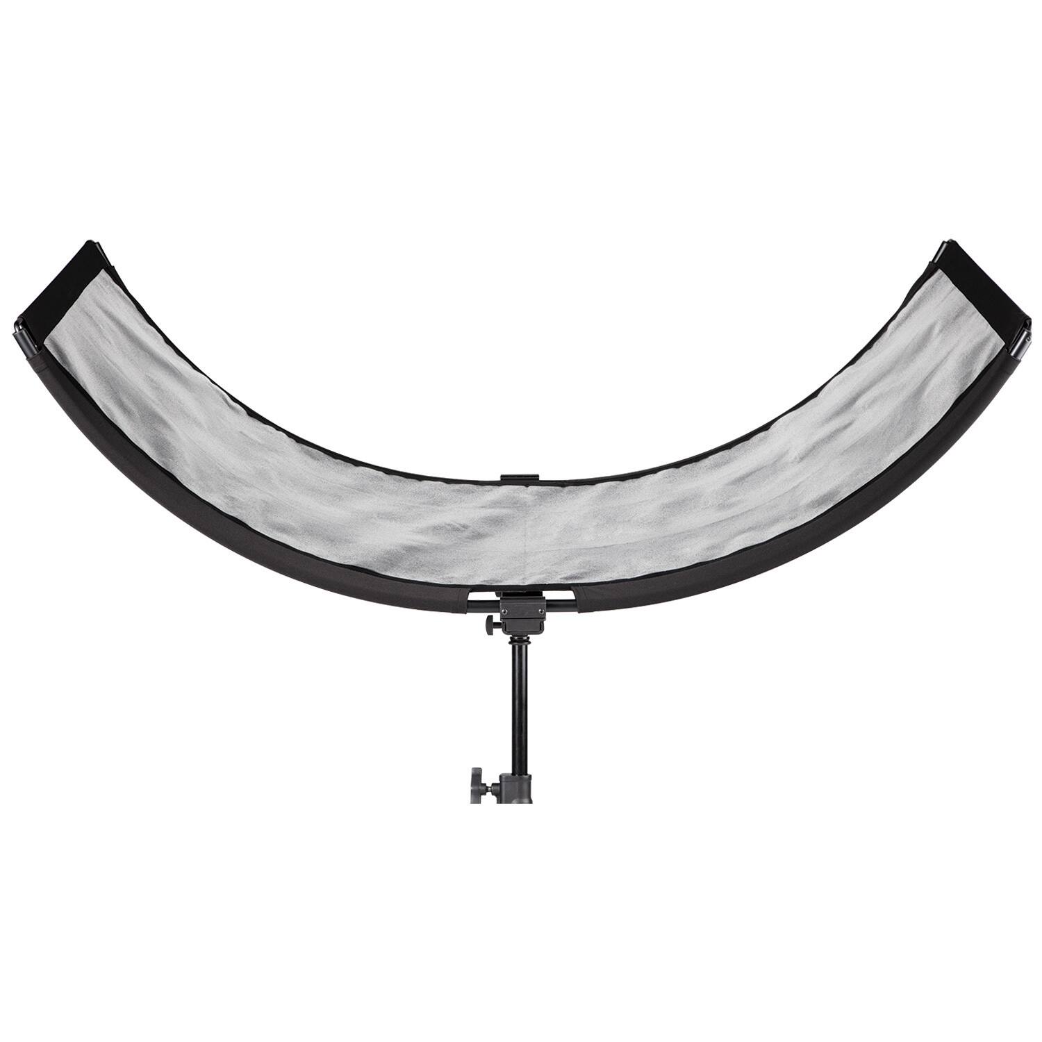 Angle. Westcott - Westcott Eyelighter 3 (Silver, White, and Sunlight Fabric).