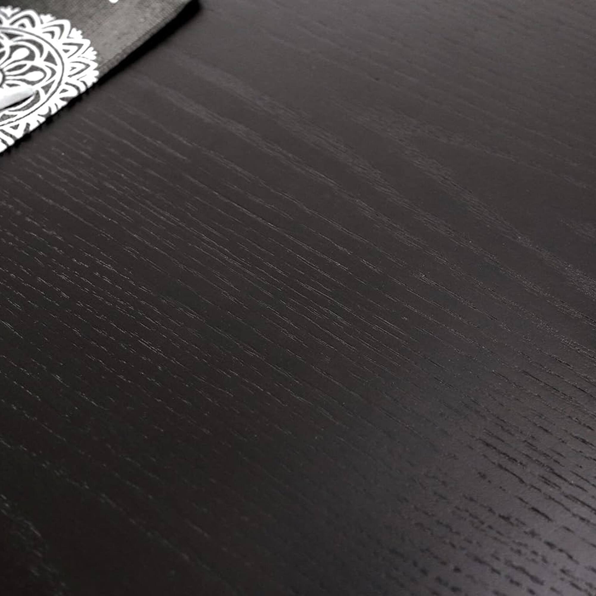 Alt View 3. Manhattan Lane - Keo Dining Table, 66-84 Inch Extendable Top, Chrome Accent Base, Brown - Espresso Brown, Chrome.