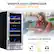 WHISPER QUIET COMPRESSOR COOLING SYSTEM
LOW NOISE & LOW VIBRATION
Less than 41 dB
0-20 dB
Falling leaves
YOUR WINE FRIDGE
Normal conversation