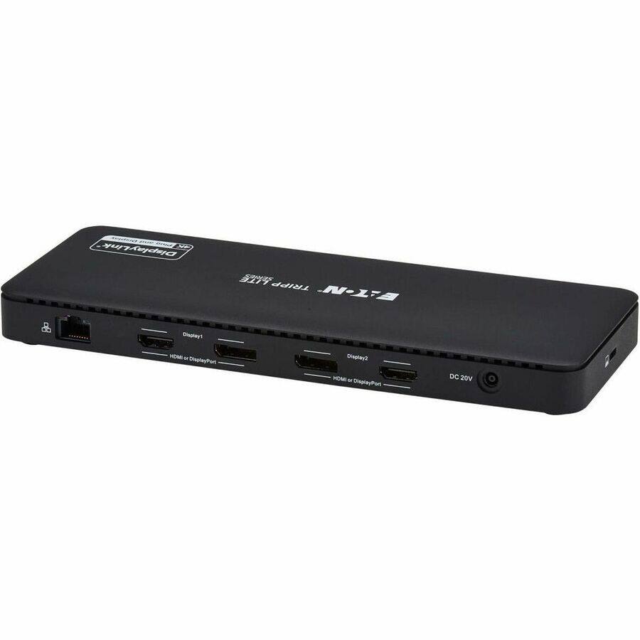 DisplayLink  
DL-177  
Display 1  
HDMI or DisplayPort  
Display 2  
HDMI or DisplayPort  
DC 20V