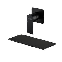Modern Waterfall Single Handle Wall Mounted Faucet (Use at Basin or Bathtub) with Rough-in Valve