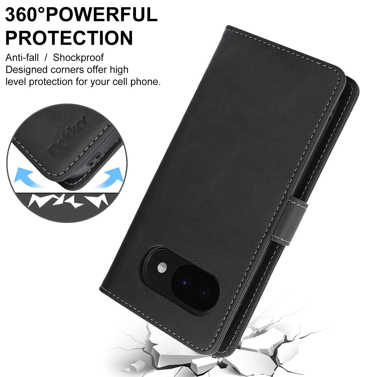 360° POWERFUL PROTECTION

Anti-fall / Shockproof  
Designed corners offer high level protection for your cell phone.