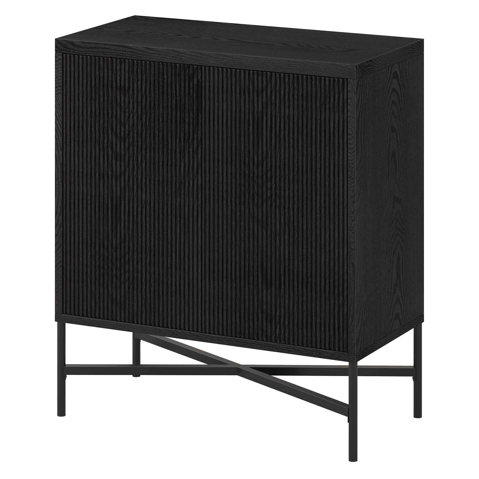 Alt View 14. Camden&Wells - Brighton Accent Cabinet - Black Grain.