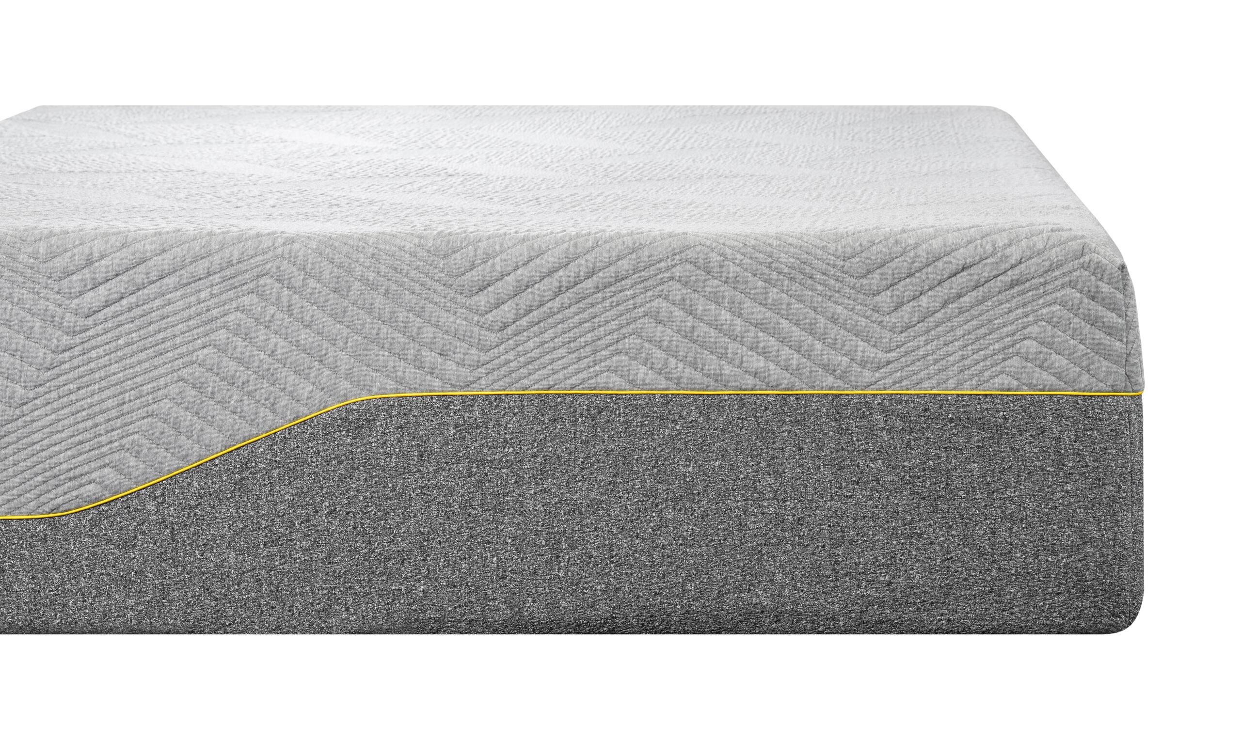 Alt View 1. Bestier - 14 Inch Full Size Gel Memory Foam Mattress, Breathable Design, High-Density Pressure Relief Support - Grey.