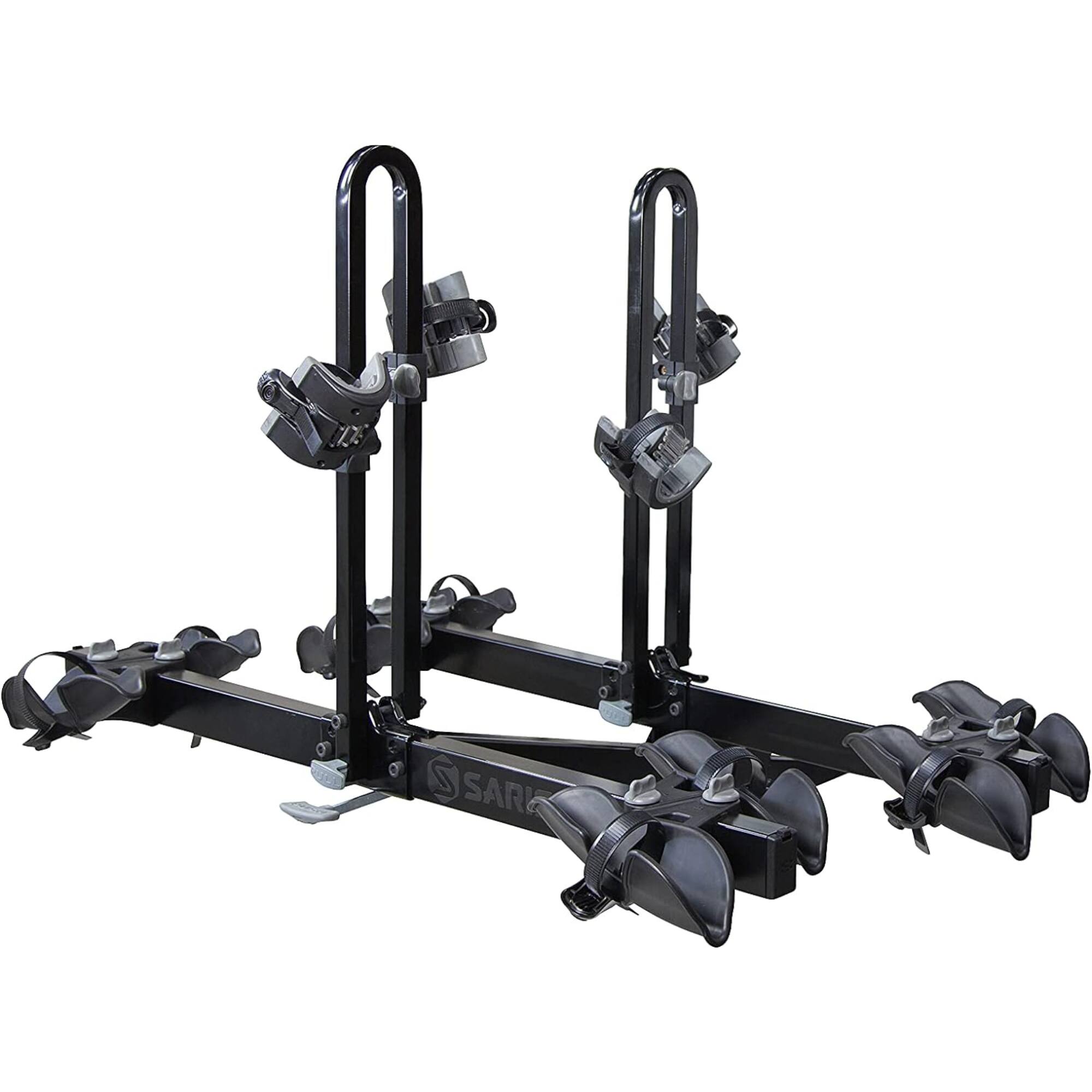 Saris - Freedom Bike Hitch Car Rack, 4-Bicycle Carrier - Black