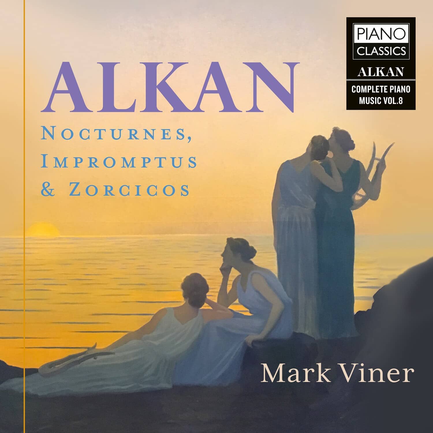 Mark Viner - Alkan: Nocturnes, Impromptus & Zorcicos, Vol. 8   - COMPACT DISCS [CD] price history on PriceWatchPro