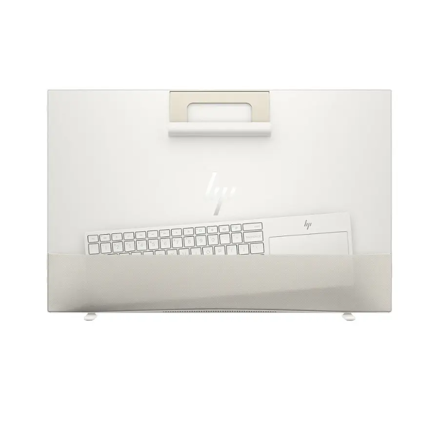 The text on the image reads:

"HP"

"Keyboard"

"Computer"