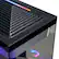 Alt View 4. CyberPowerPC - Gaming Desktop - AMD Ryzen 5 5500 2022 - AMD Radeon RX 6500 XT 4GB - 16GB DDR4 Memory - 1TB SSD - Black.