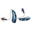 Alt View 11. LINNER - LINNER Mercury OTC Rechargeable Hearing Aids for Seniors with Noise Cancellation, Easy to Use, 3 Modes, 9 Volume Levels - Ocean Blue.