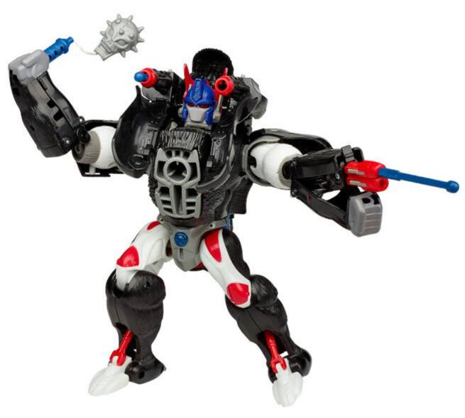 Alt View 3. Hasbro - Transformers Vintage Beast Wars Action Figure | Optimus Primal - Black.