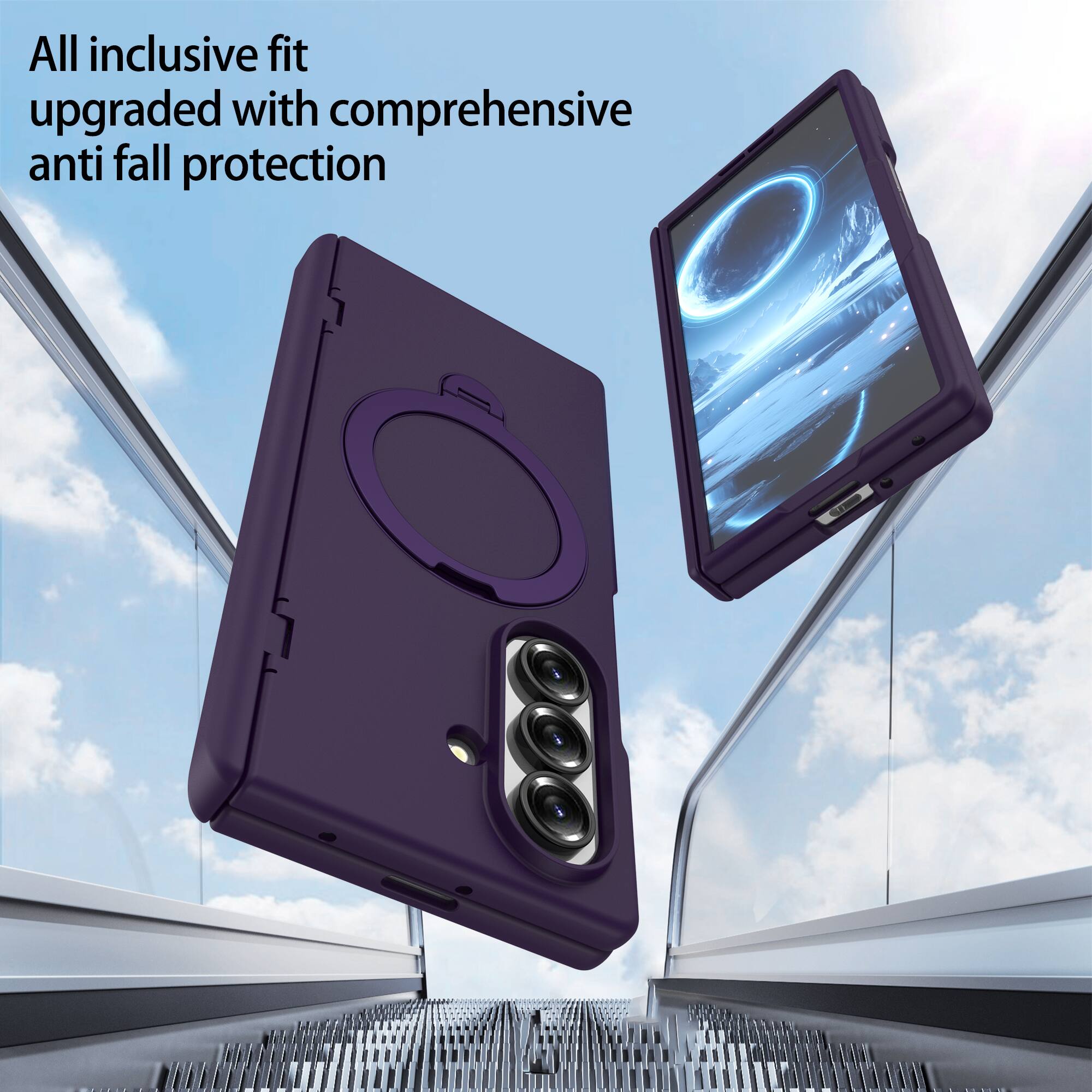 All inclusive fit upgraded with comprehensive anti fall protection