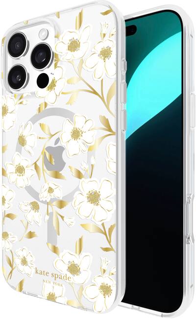 Kate Spade - Protective MagSafe Case for Apple iPhone 16 Pro Max - Sunshine Floral Kate Spade - Protective MagSafe Case for Apple iPhone 16 Pro Max - Sunshine Floral