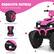 EXQUISITE DETAILS
For better driving feeling
- Wear-Resistant Wheels
- Kids-Friendly Wide Seat
- Bright LED Lights