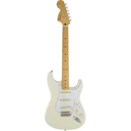 Fender - Jimi Hendrix Stratocaster Electric Guitar, Maple Fingerboard, Olympic White