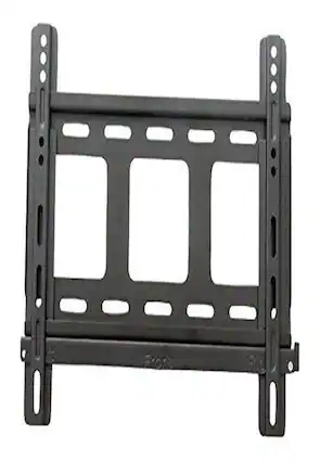 Front. Pyle - Pyle 23” to 37” Ultra-Thin TV Wall Mount – Slim Mount for Flat Panels with Easy Installation - Black.