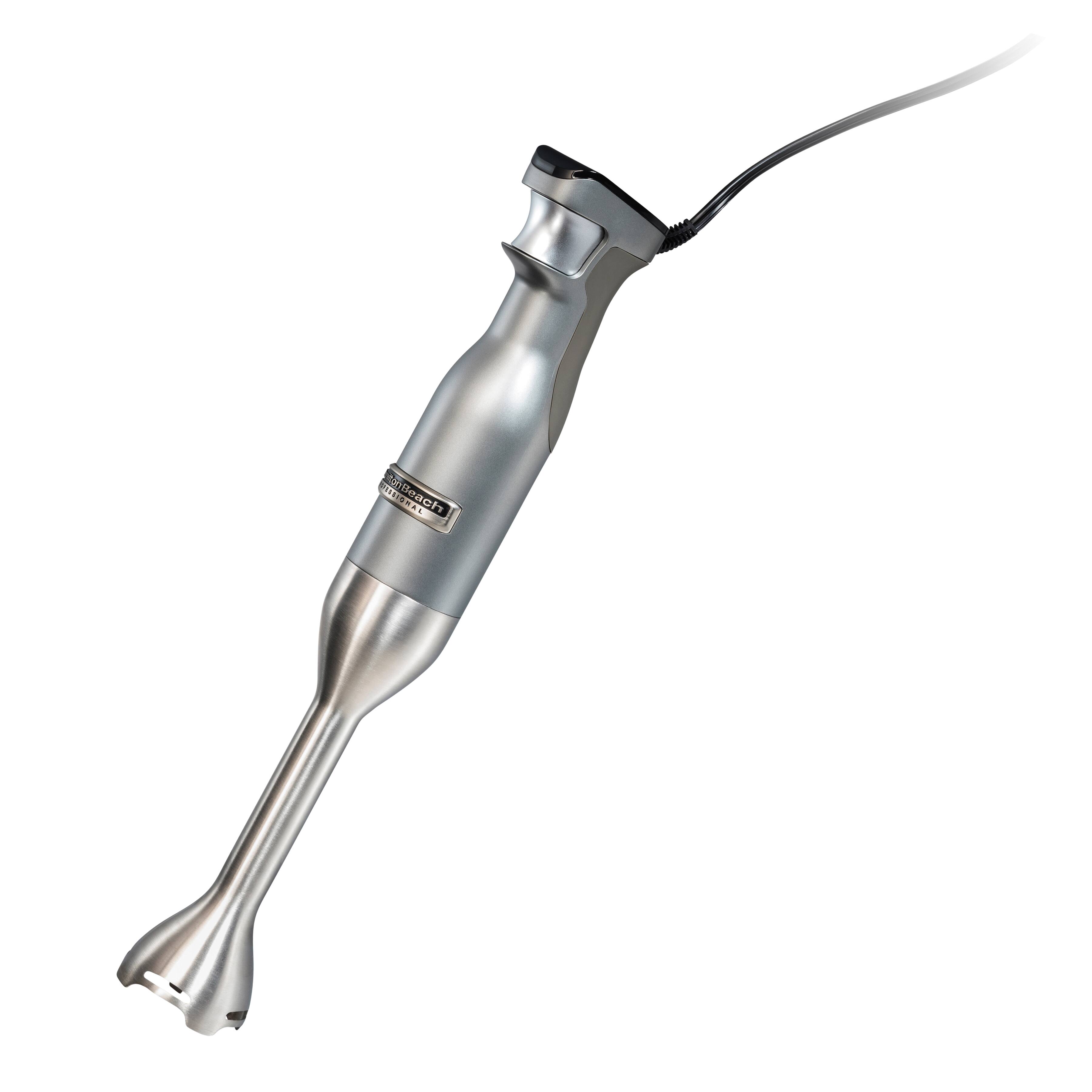 Front. Hamilton Beach - Hamilton Beach Professional Variable Speed Hand Blender - SILVER.
