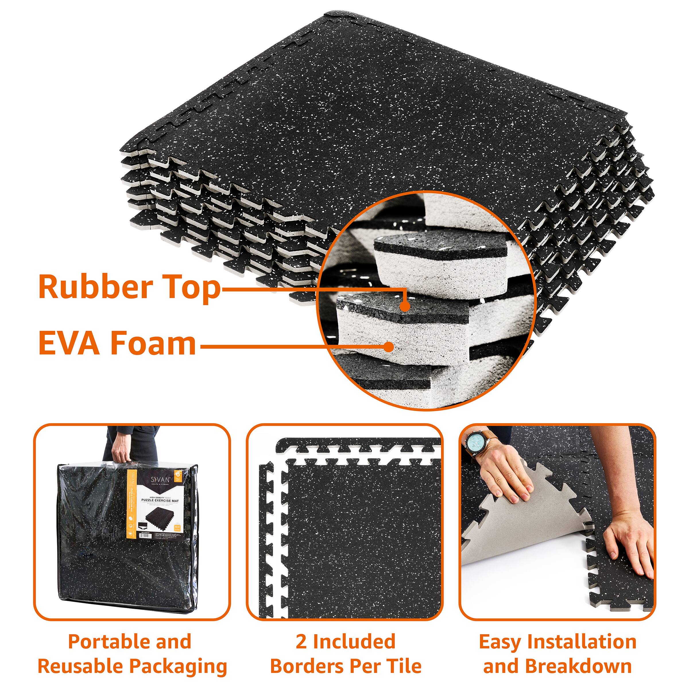 Rubber Top EVA Foam

SWAN - C

Portable and Reusable Packaging

2 Included Borders Per Tile

Easy Installation and Breakdown
