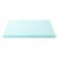 Front. Lucid Comfort Collection - Lucid Comfort Collection 4" Gel Memory Foam Topper, Twin XL - Blue.