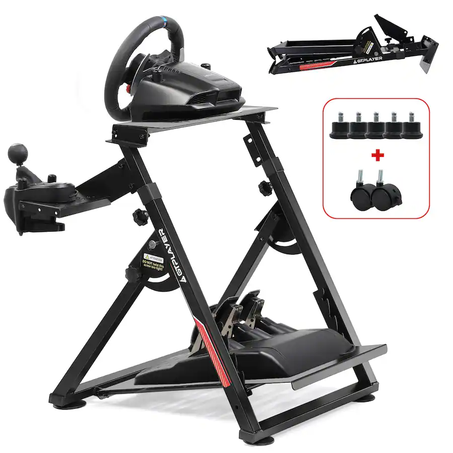 GTPlayer Sim Racing Wheel Stand Simulator Cockpit Wheel Stand fit for ...
