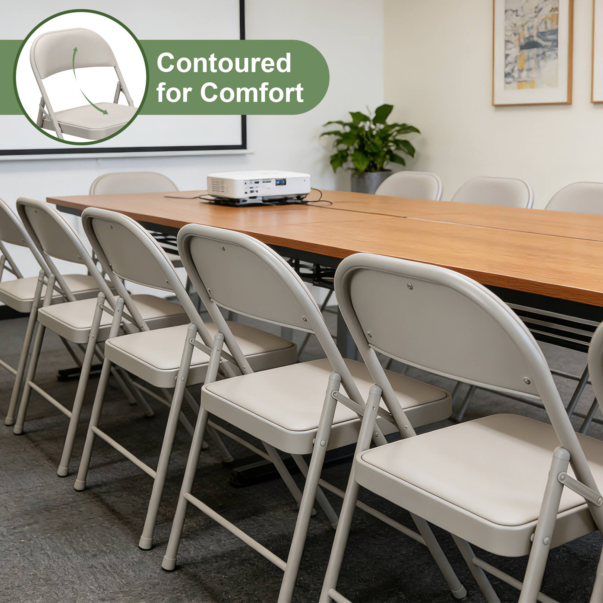 Contoured for Comfort