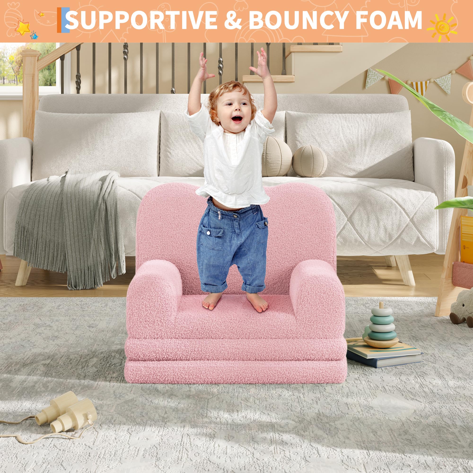SUPPORTIVE & BOUNCY FOAM