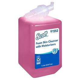 Scott - Pro Foaming Hand Soap Refills, Floral, 33.8 Oz., 6/Carton - Pink