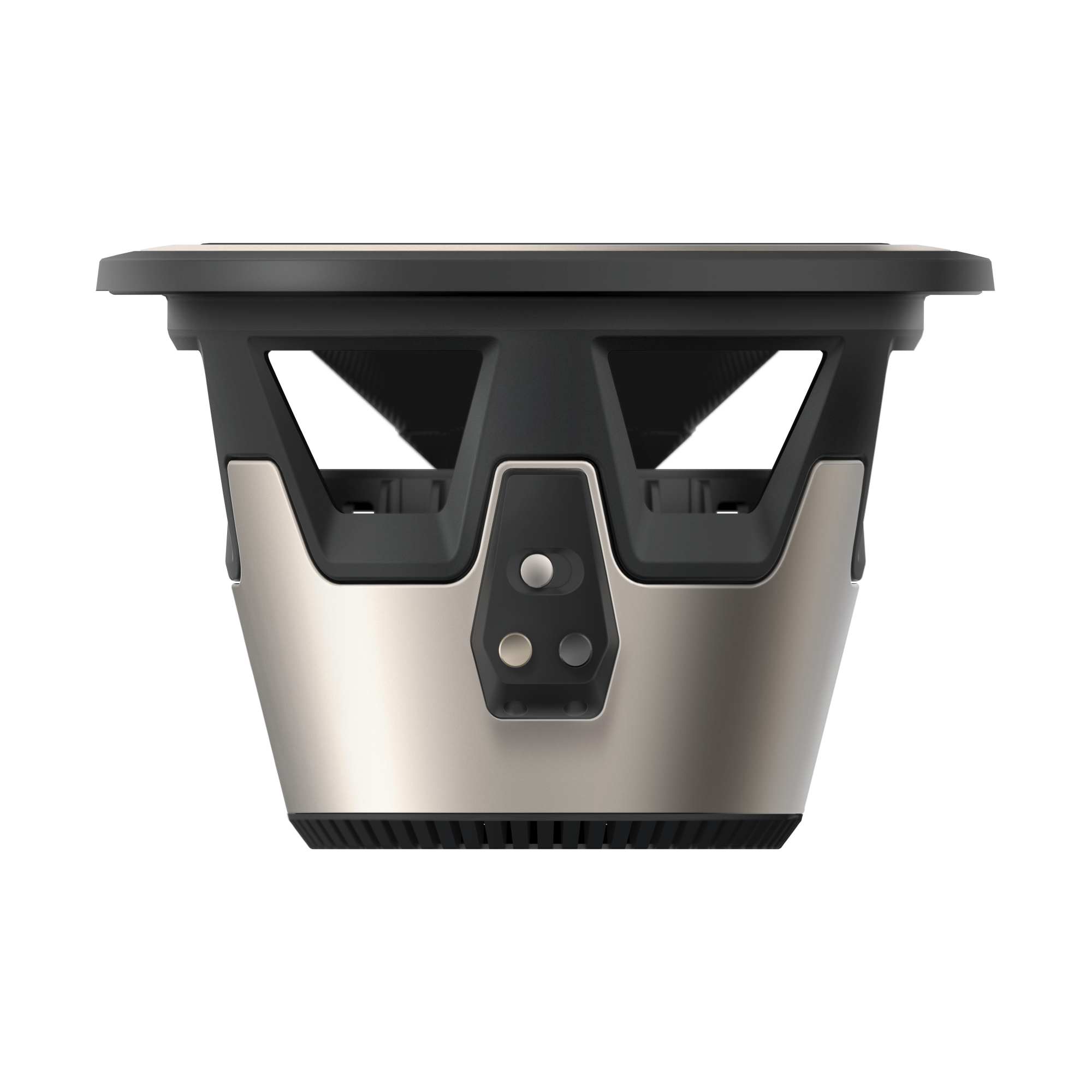 Alt View 1. Infinity - Infinity KAPPA-1000W KAPPA 10 Inch Subwoofer with SSI (Selectable Smart Impedance) - Black/Gray.