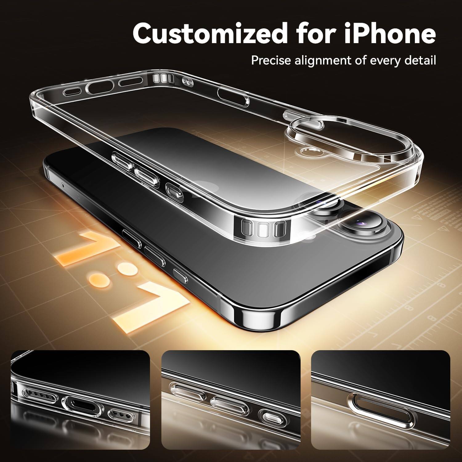 Customized for iPhone  
Precise alignment of every detail