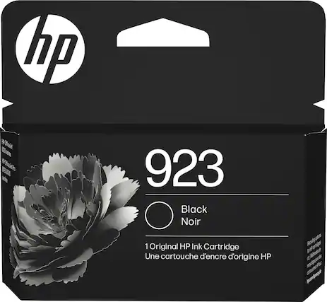 hp 1 Original HP Ink Cartridge 923 Black Noir 1 Une cartouche d'encre d'origine HP leoolgaztons pate triftartuges Mthuso & B8 mcip artucienfa pc