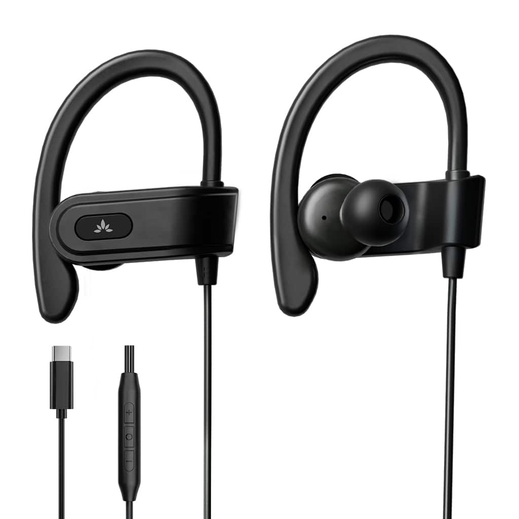 Avantree - C171 - USB-C Wired Earbuds with Microphone & Volume Controls