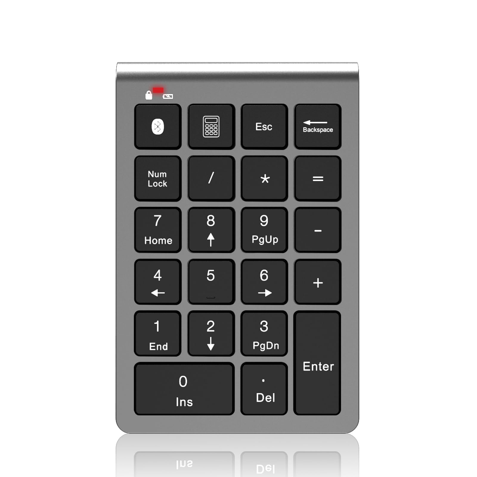 Esc Backspace Num Lock / * = 7 8 9 Home PgUp - 4 5 6 + 1 2 3 End PgDn Del Enter 0 Ins