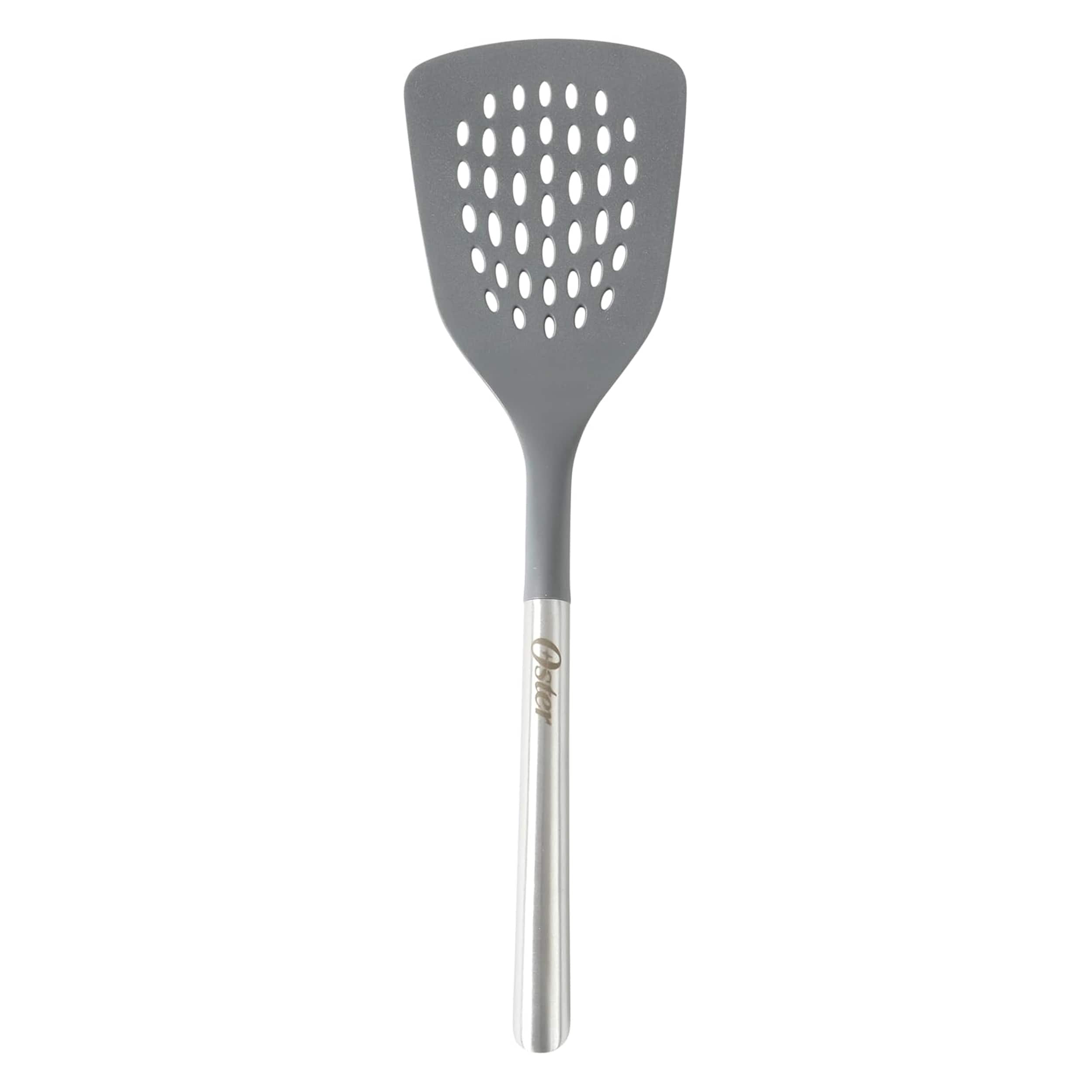 Oster - Chadswyck 13 Inch Nylon Slotted Turner With Stainless Steel Handle in Silver price history on PriceWatchPro