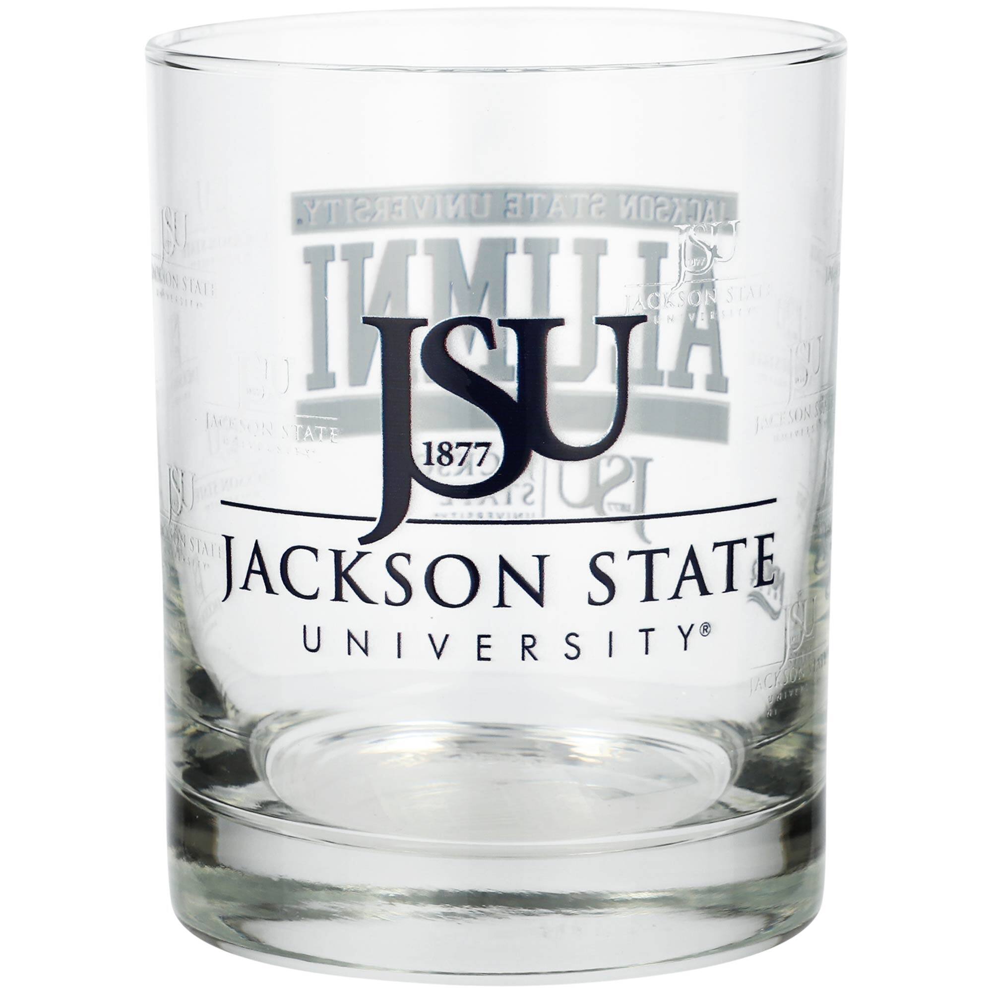 Indigo Falls Jackson State Tigers Alumni Rocks Glass