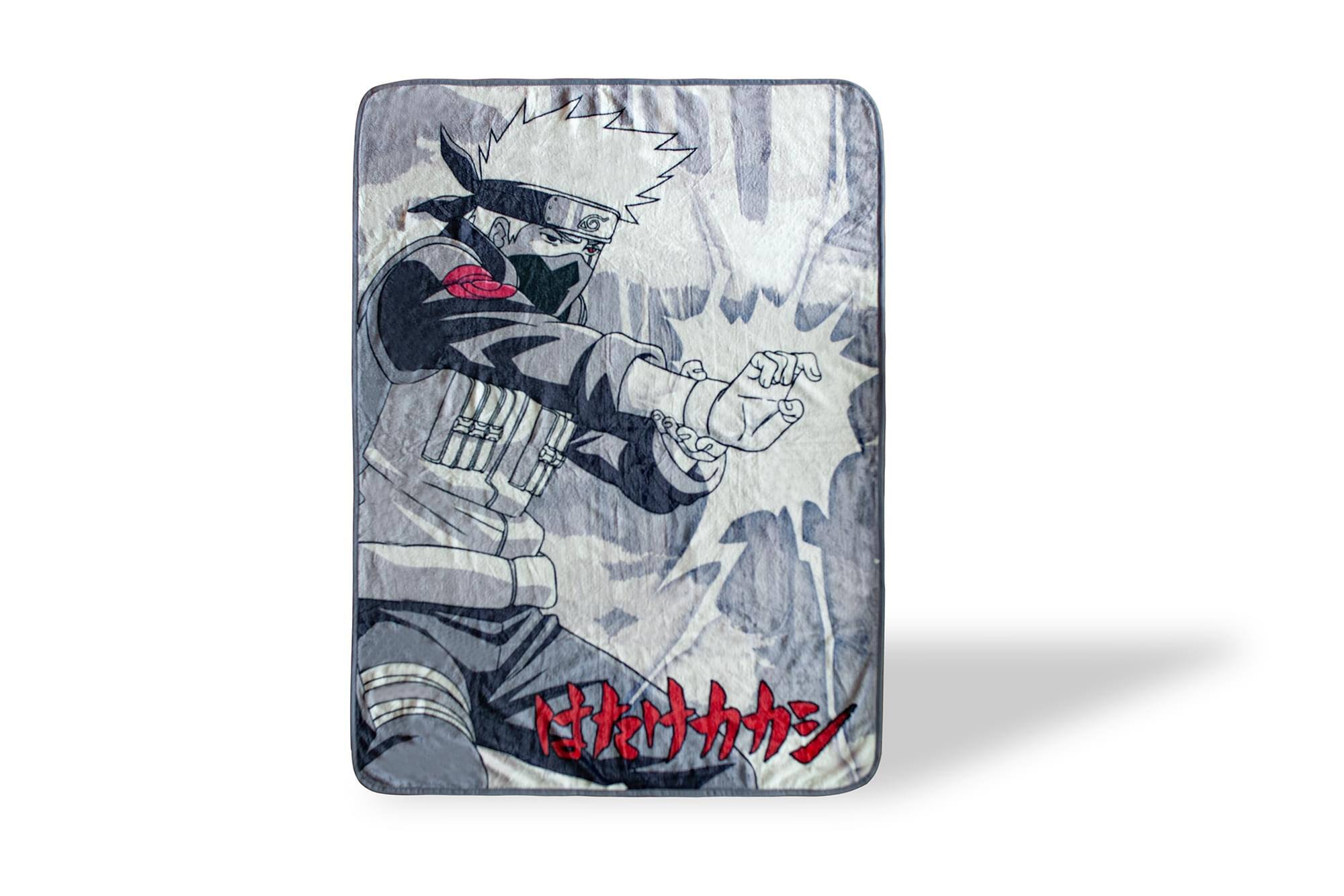 Just Funky - Naruto Kakashi Hatake Large Throw Blanket | Anime Blanket | 60 x 45 Inches - Black/White price history on PriceWatchPro