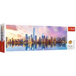 Trefl - Red Panorama 1000 Piece Puzzle - Manhattan